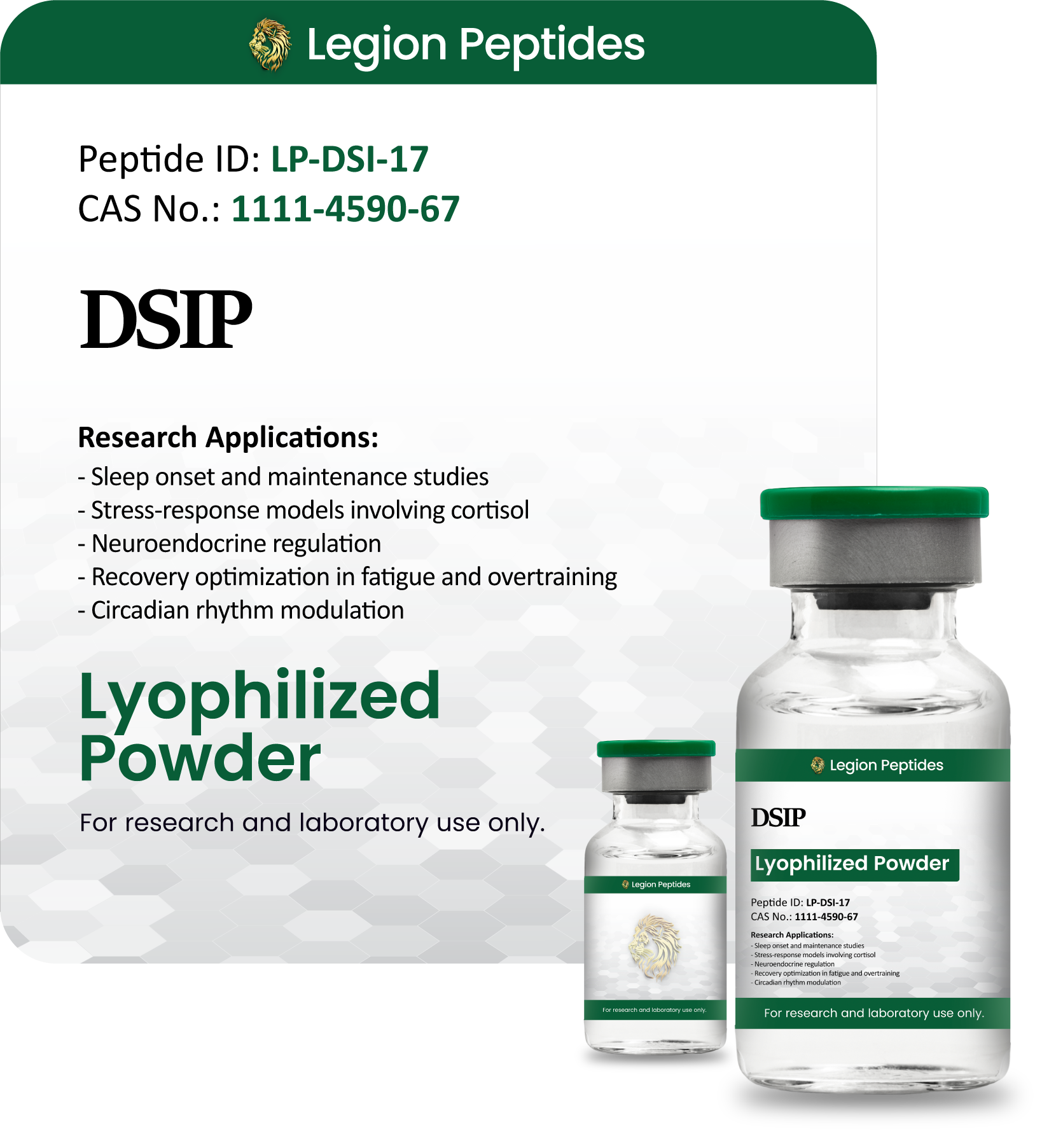 DSIP (Delta Sleep-Inducing Peptide)