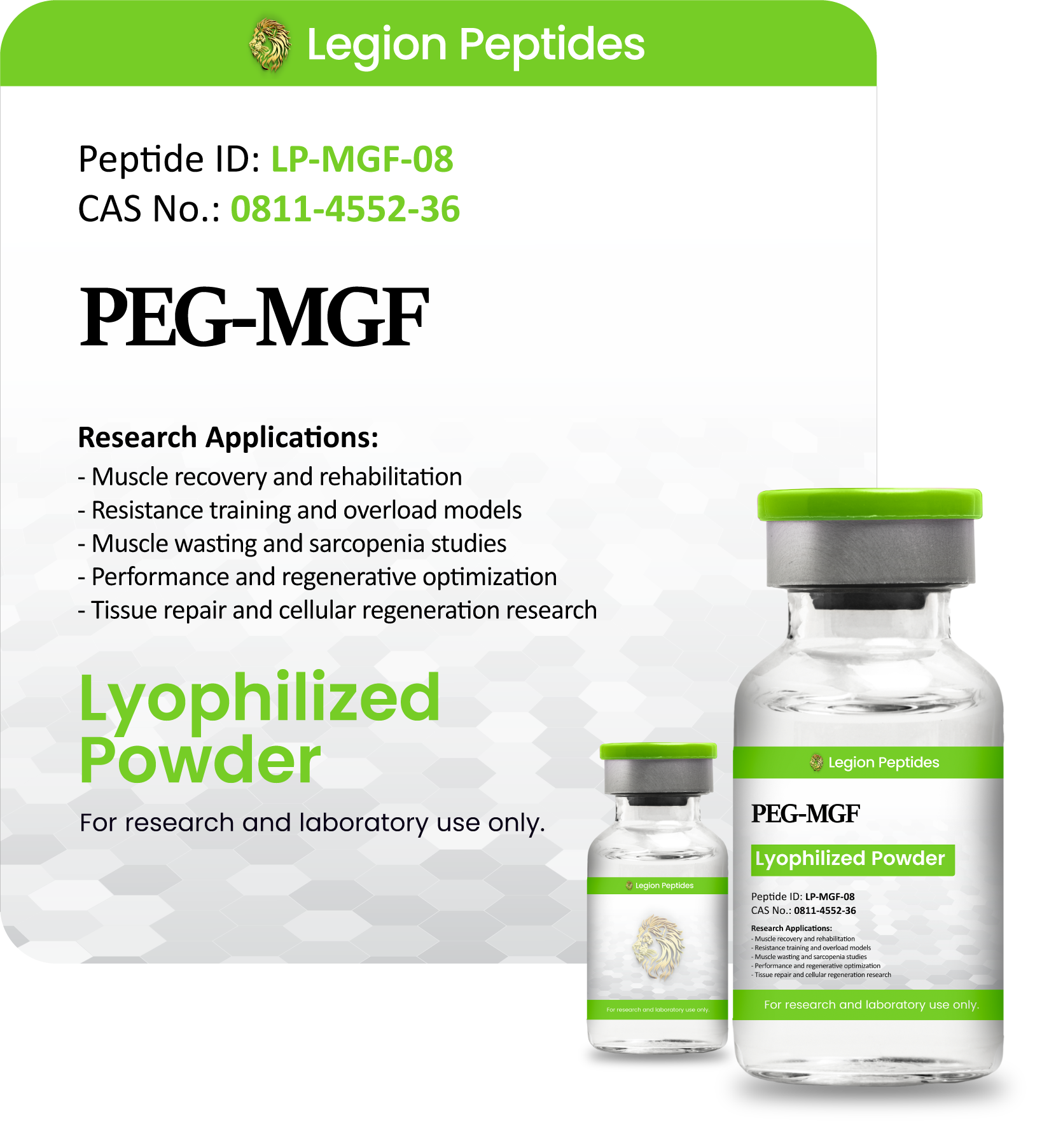 PEG-MGF (Mechano Growth Factor)